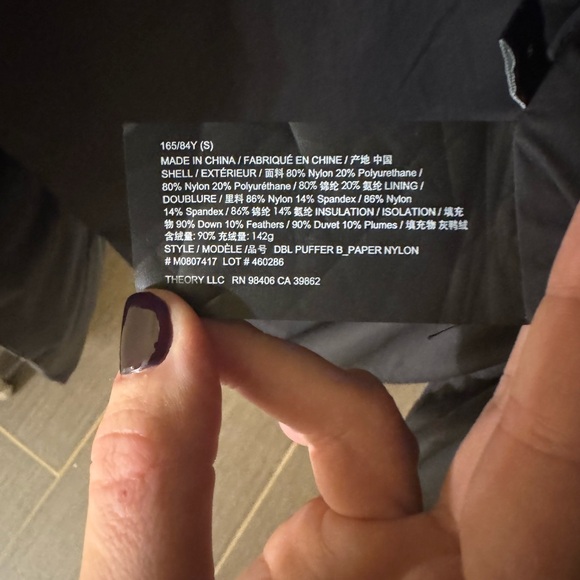 Theory Coat - Picture 4 of 5